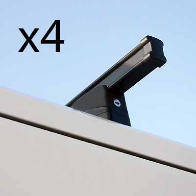 roof bar commercial steel kit 150cm wide towbars witter