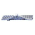 Z41C Marchepieds pour les fixations à 4 trous 90X45.  590x135x10mm