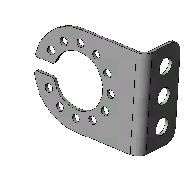 ZEP23 Plaque de support de prise